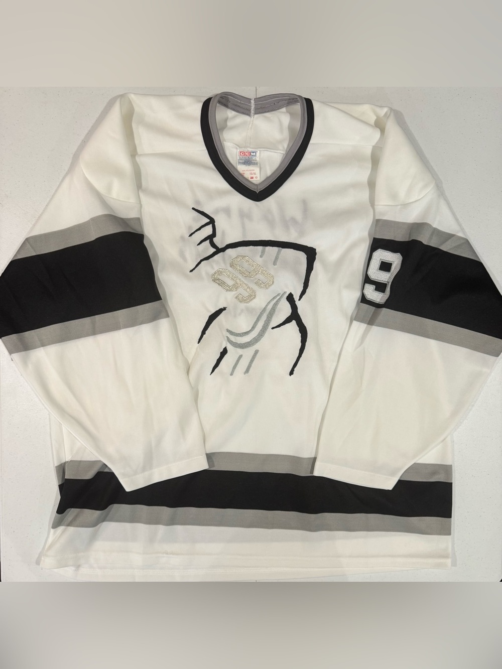 Vintage 90’s CCM Wayne Gretzky’s Toronto hockey jersey size XL LA Kings NHL